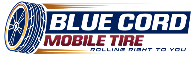 Blue Cord Mobile Tire  